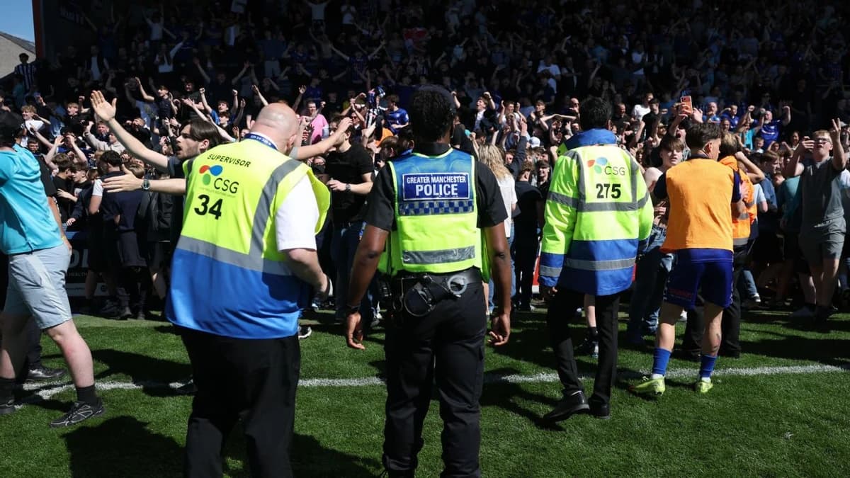 FA launches Rochdale and York pitch invasion probe