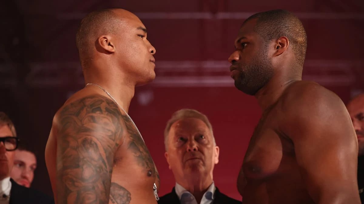 Fabio Wardley vs Daniel Dubois fight start time tonight