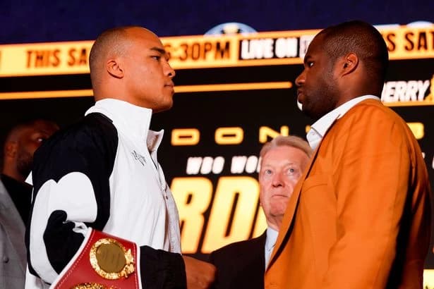 Fabio Wardley vs Daniel Dubois undercard, running order and fight times