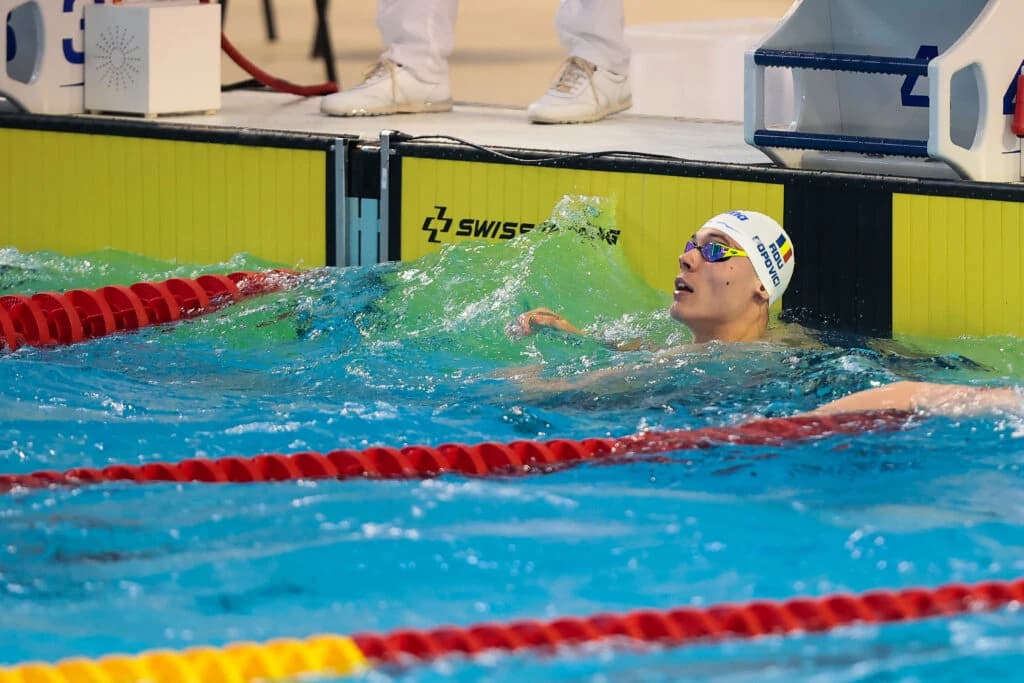 FABULOS! David Popovici, campion european la 100 m liber! Aur pentru România cu un timp uriaș: 46,56