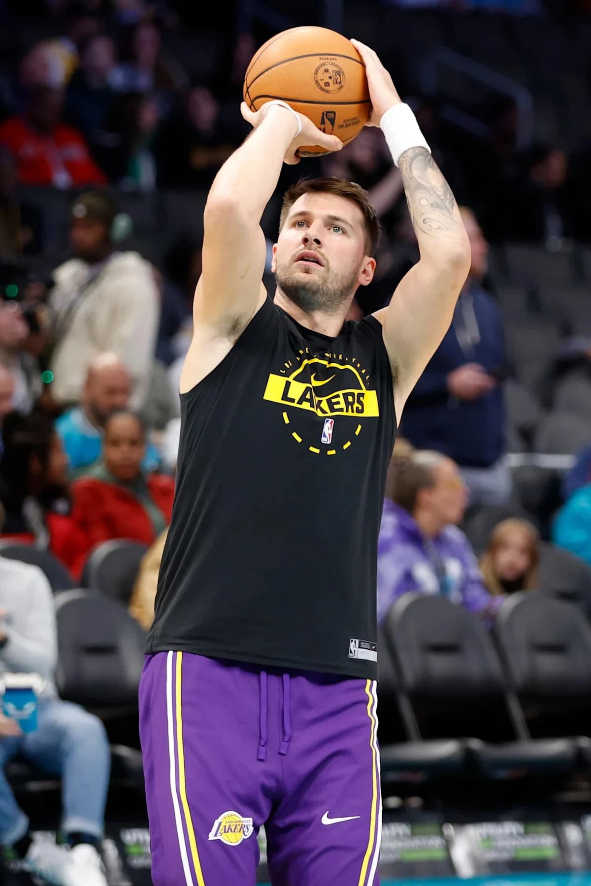Fans are commenting on how slim Luka Doncic looks in minicamp video