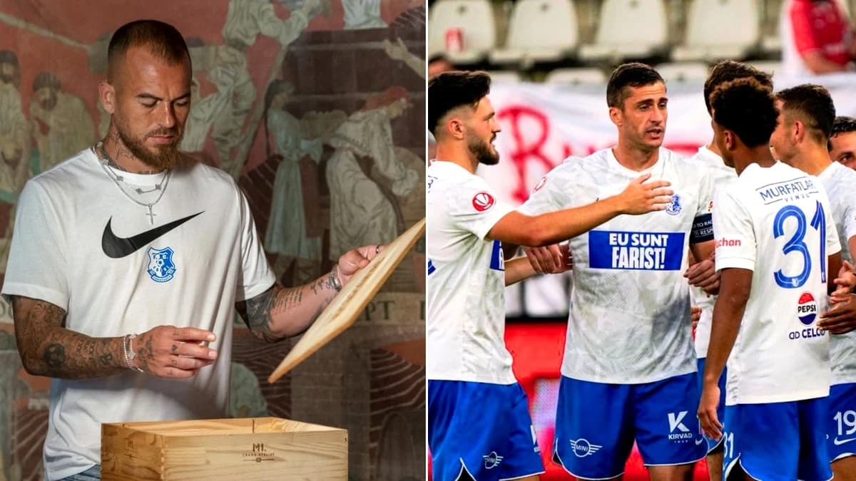 Farul Constanța, prezentare inedită pentru noul echipament! „Marinarii” au un nou sponsor principal.