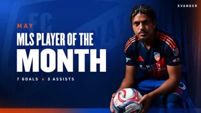 FC Cincinnati midfielder Evander named MLS Player of the Month for May 2026