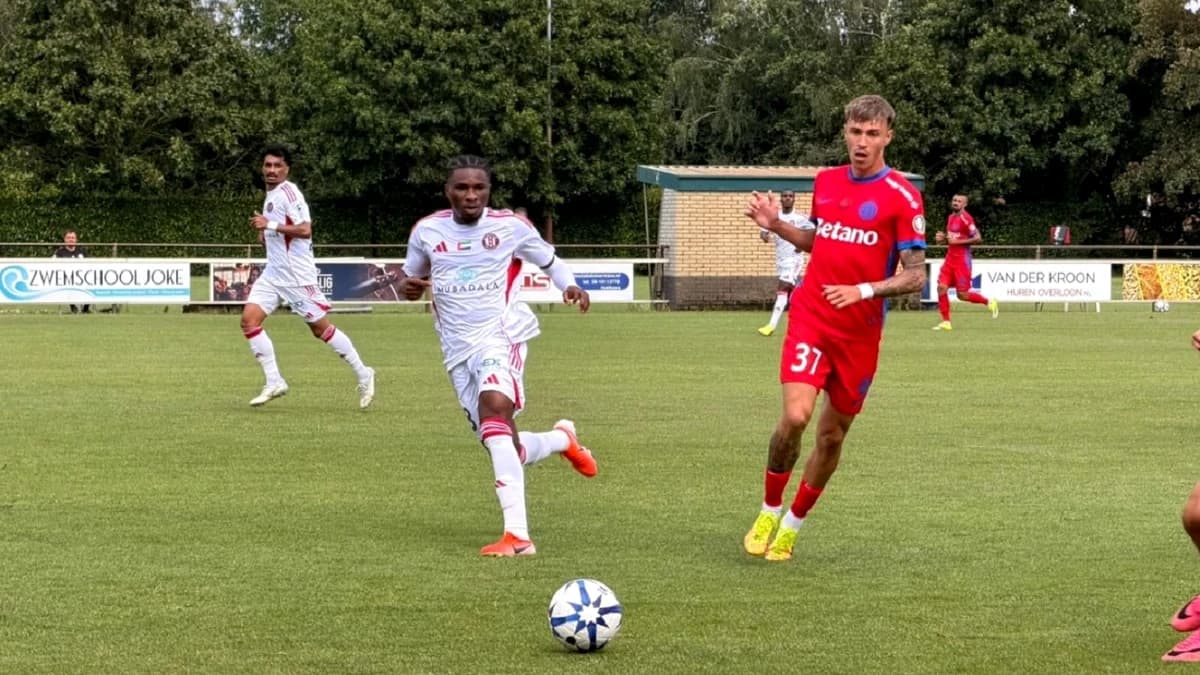 FCSB – Al Jazira 1-0, în ultimul amical al ”roș-albaștrilor” din Olanda! Tavi Popescu, eurogol în fa