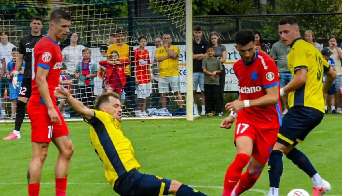 FCSB, călcată în picioare de echipa lui Darius Olaru! Amicalul adevărului: scor de maidan pentru bel