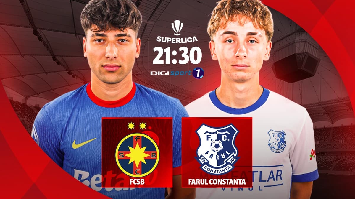 FCSB - Farul LIVE VIDEO, 21:30, DGS 1 | Sunt anunțate surprize mari în formula de start a roș-albașt
