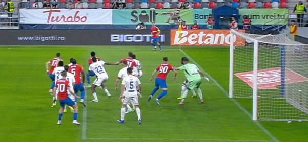 FCSB - FC Botoșani 1-1, ACUM pe DGS 1. Semifinala barajului pentru Conference League. GOOL! Joao Pau