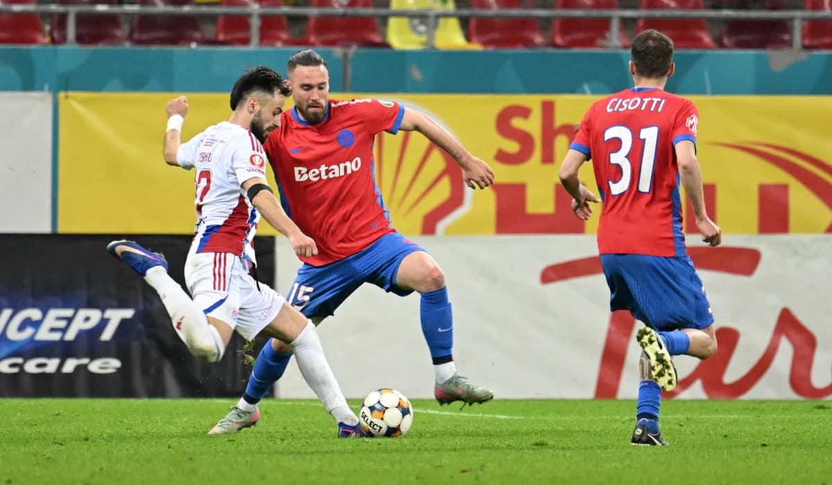FCSB – Oțelul LIVE TEXT (21:30). Primul meci de la revenire pentru Reghecampf. Jocul, întârziat pent