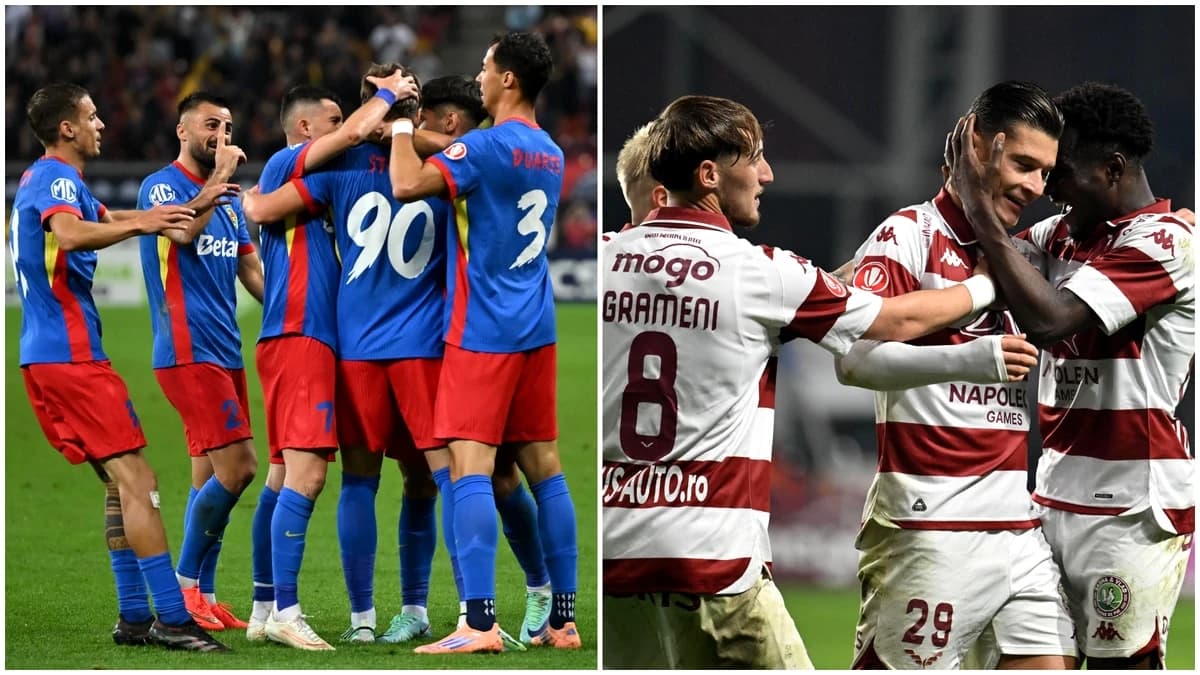 FCSB – Rapid, LIVE în etapa 13 din SuperLiga. Echipe de start, statistici OPTA și informații de ulti