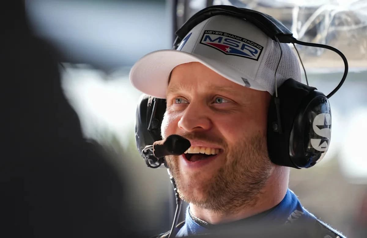 Felix Rosenqvist led Fast Friday, weather will be a factor: ‘It’s just one of those months’
