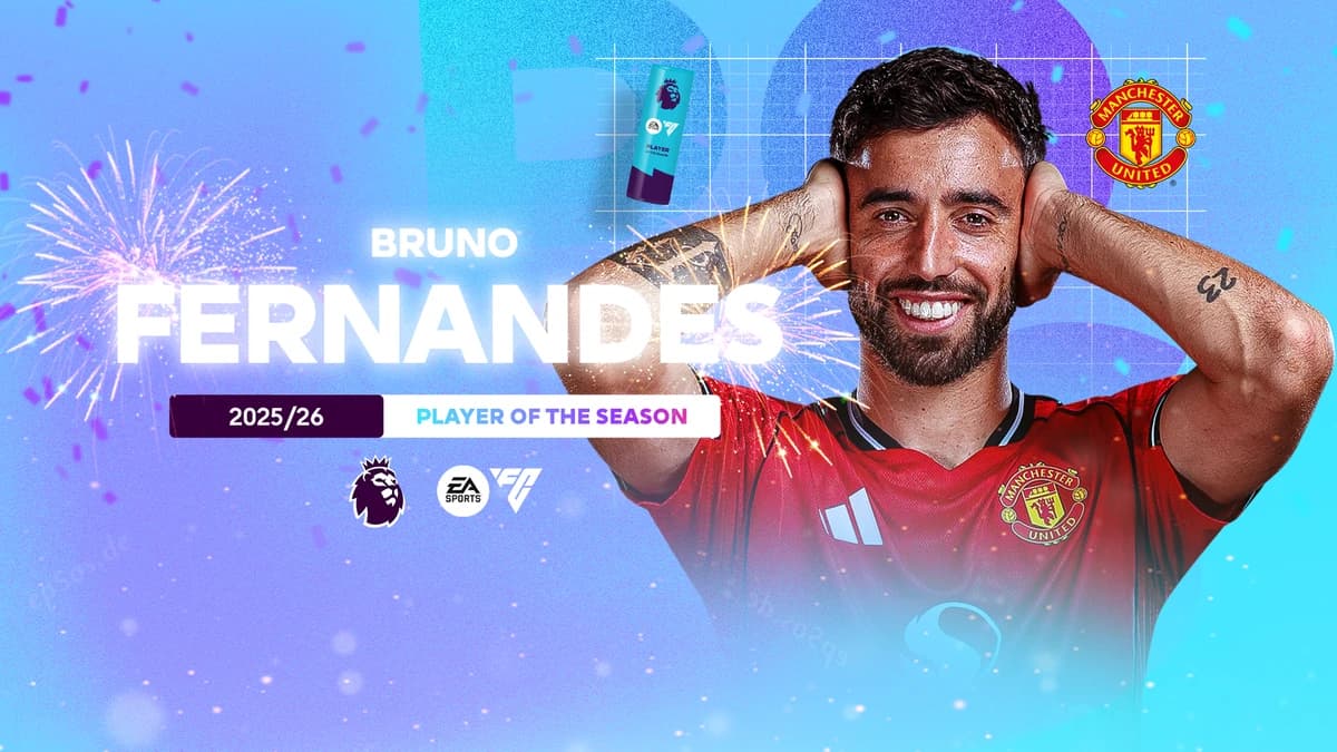 Fernandes wins EA SPORTS Player of the Season award