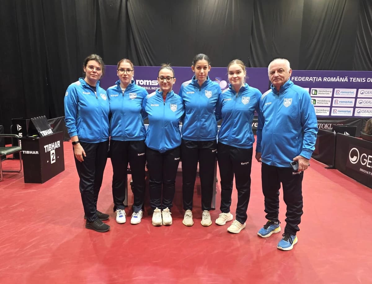 Fetele de la CSM Constanța vor juca finala Superligii de tenis de masă