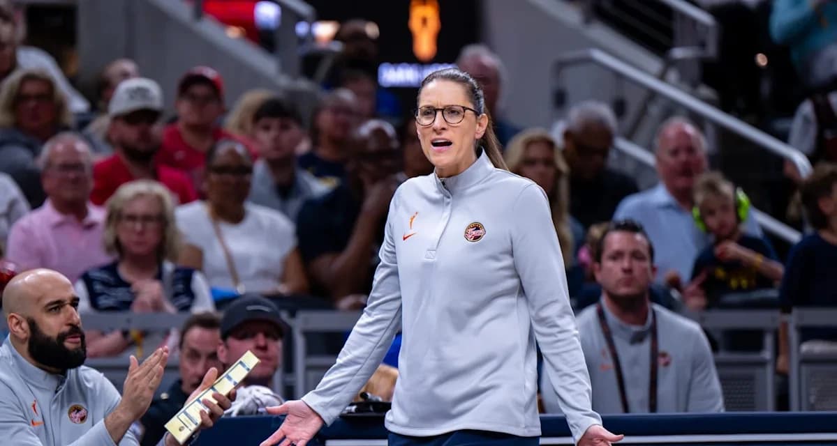 Fever coach Stephanie White dismisses WNBA injury reporting warning: βFor what?β