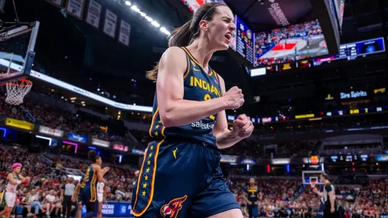 Fever's Caitlin Clark sets all-time WNBA record in just 56 games