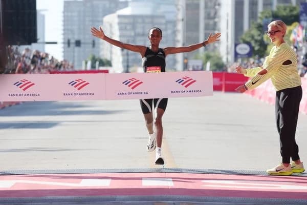 Feysa and Kipruto triumph in swift Chicago races