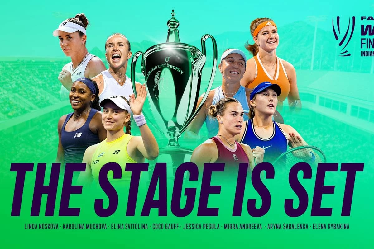 Field is set for FAGE WTA Finals Indian Wells