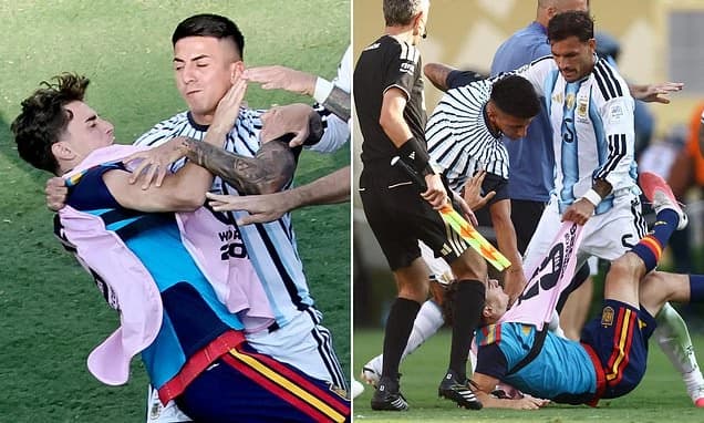 FIFA launch investigation into Argentina's shocking World Cup final post-match behaviour... as new f