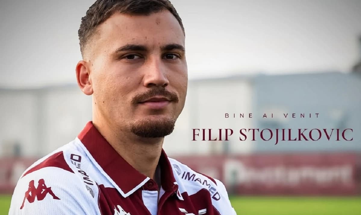 Filip Stojilkovic, prezentat oficial la Rapid. Al şaptelea transfer al verii pentru Daniel Pancu