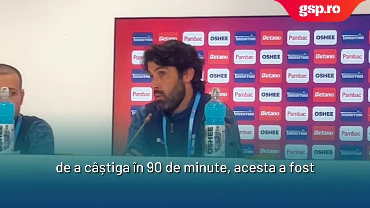 Filipe Coelho, după Dinamo - Universitatea Craiova: „A fost un meci foarte bun”