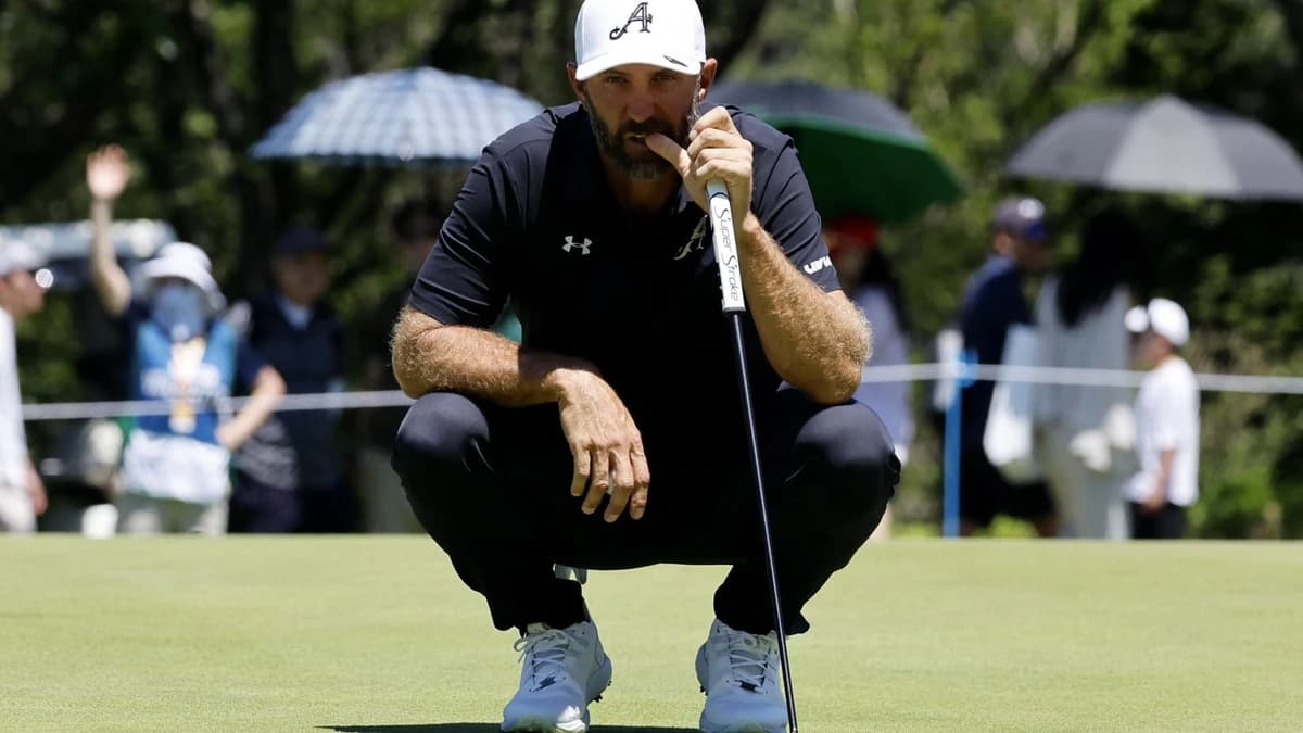 "Finally" - LIV Golf's Dustin Johnson fires warning to rivals ahead of U.S. Open