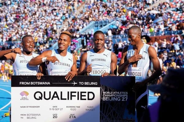 First 48 relay teams qualify for World Athletics Championships Beijing 27 | News | Gaborone 26