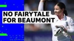 First ball, final time - Beaumont ends England career with golden duck