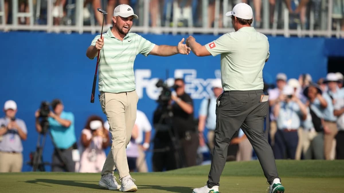 Fitzpatricks win Zurich as Matt helps bro get card