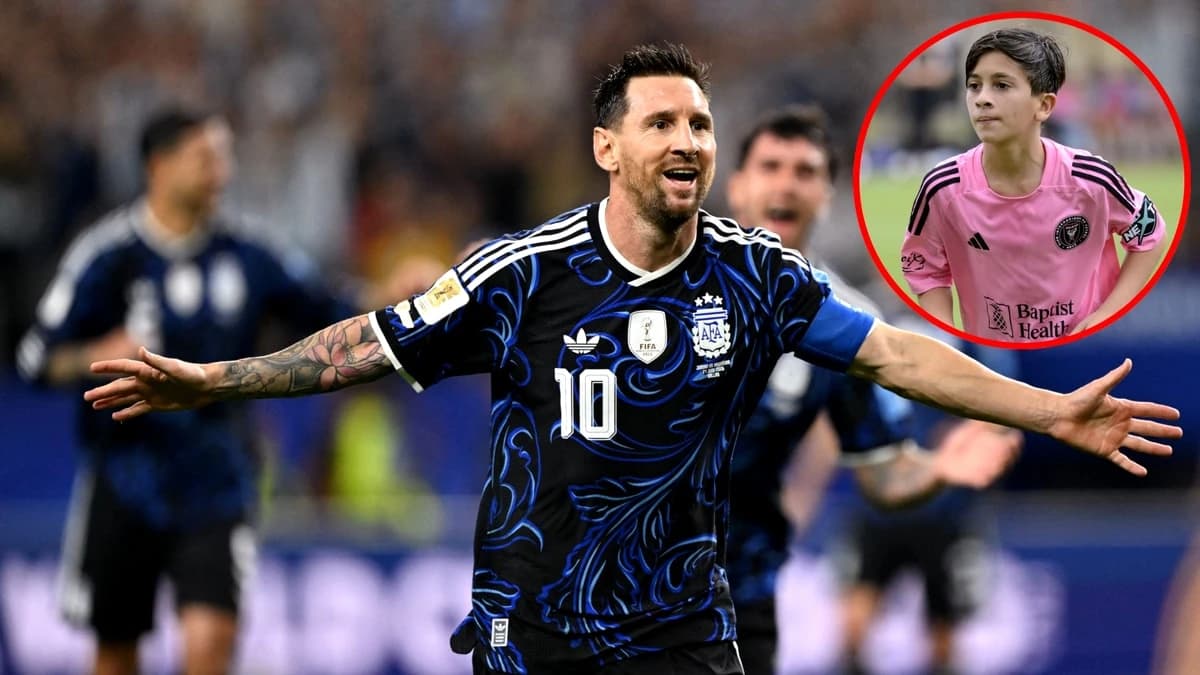 Fiul cel mare al lui Lionel Messi, absent de la partida Argentinei! Soția „decarului” a dezvăluit ad