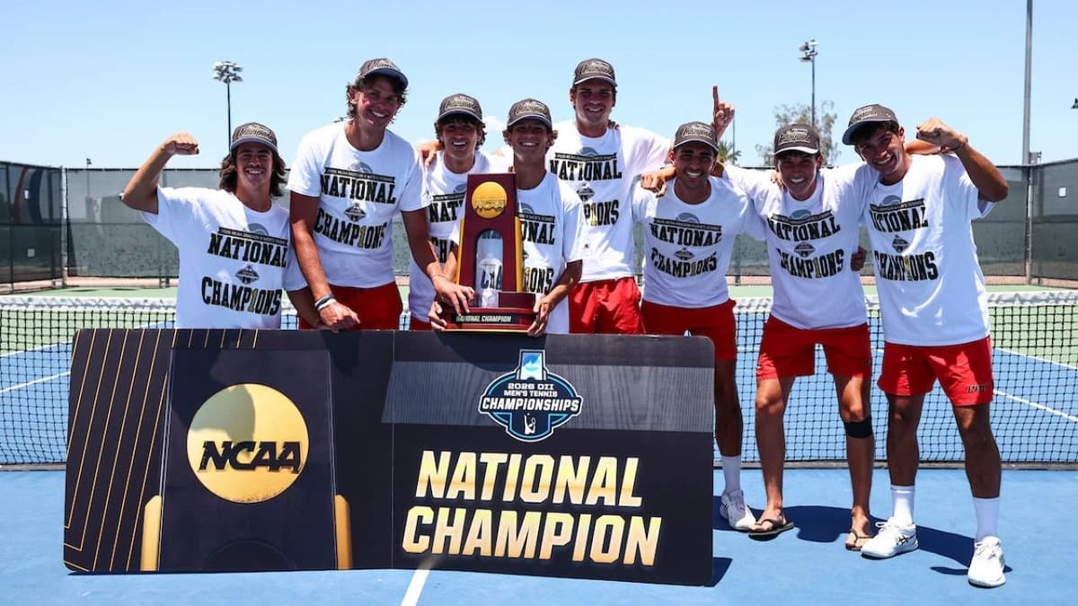 Flagler wins the 2026 DII men's tennis championship