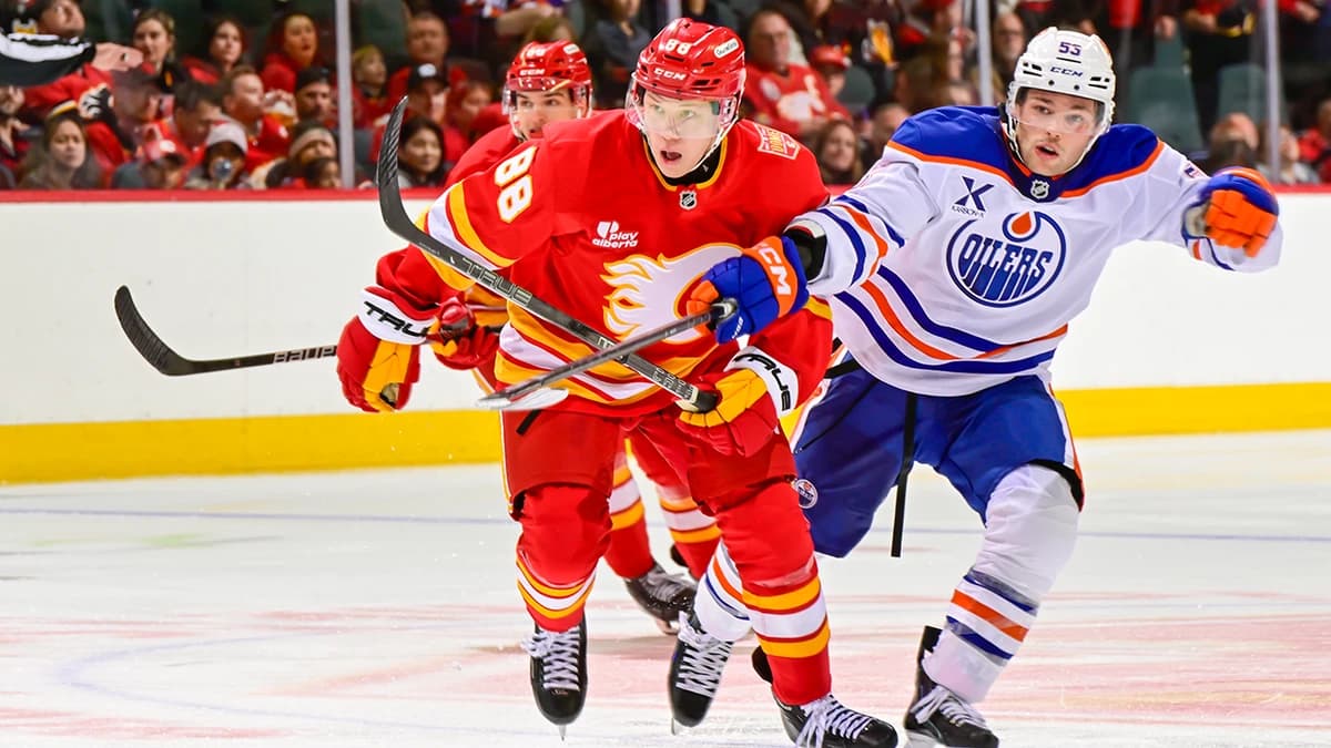 Flames Fall To Oilers