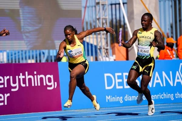 FLASH: Jamaica set mixed 4x100m world record of 39.99 in Gaborone