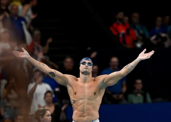 Florent Manaudou, campion olimpic la 50 m liber la Londra în 2012, îşi încheie cariera la 35 de ani