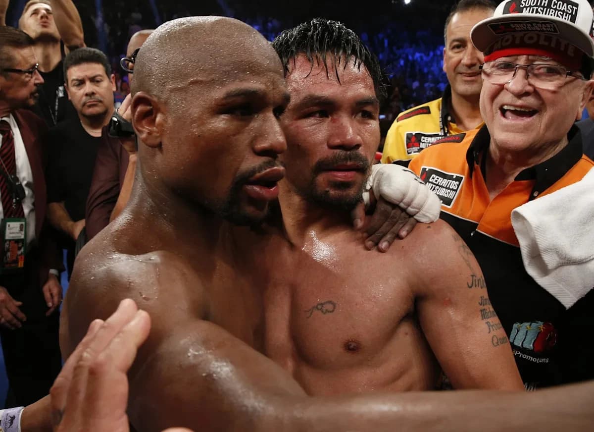 Floyd Mayweather, Manny Pacquiao strike amended deal, rebook boxing rematch for Sept. 25 in Las Vega