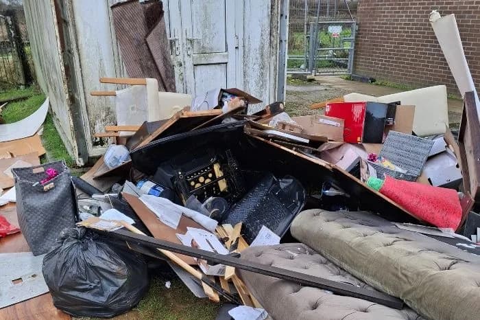 Fly tipper fined for dumping waste at Oxhey Jets Football Club