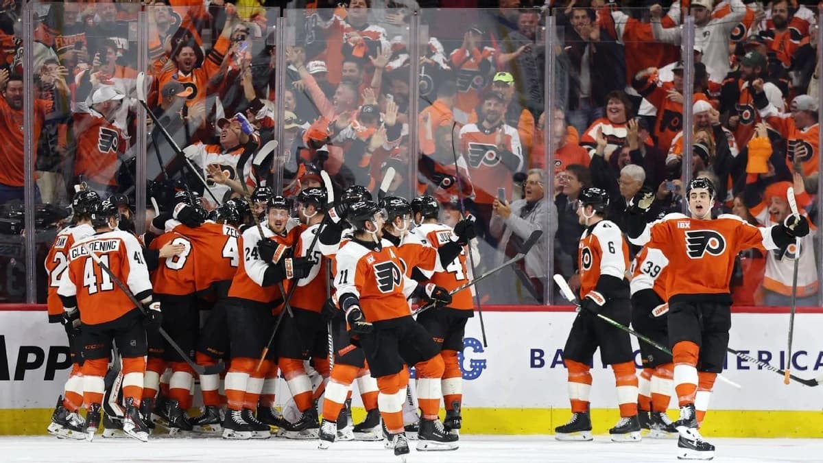 Flyers eliminate Penguins in 6 on York's OT winner...