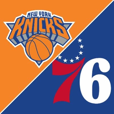 Follow live: 76ers, Knicks trading blows in Game 3...