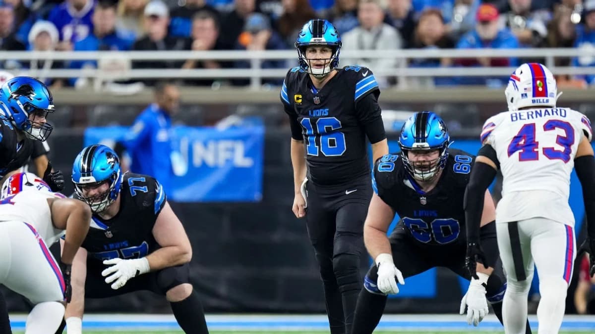 Follow live: Josh Allen scores to put Bills on the board vs. Lions