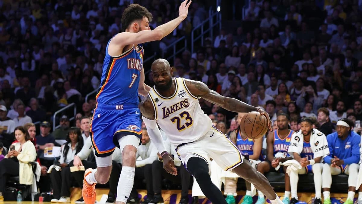 Follow live: Thunder look to close out Lakers in L...