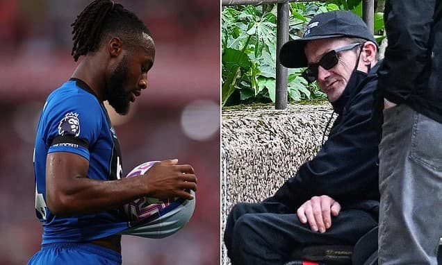 Footballer Antoine Semenyo 'was racially abused by wheelchair-using Liverpool fan who also threw che