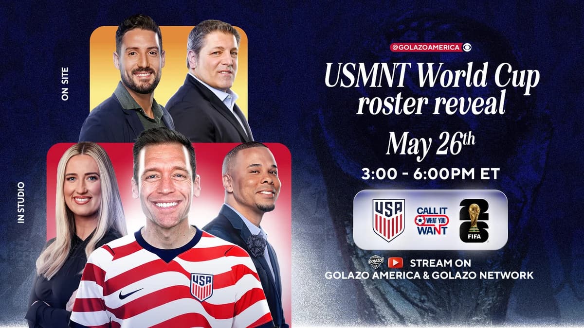Footy Fix: USMNT squad set to be officially announced Tuesday as Mauricio Pochettino reveals 26-man