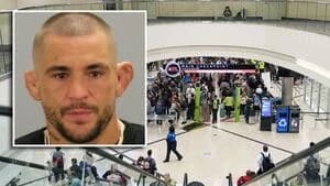 Former UFC fighter Dustin Poirier arrested for public drunkenness at Atlanta airport