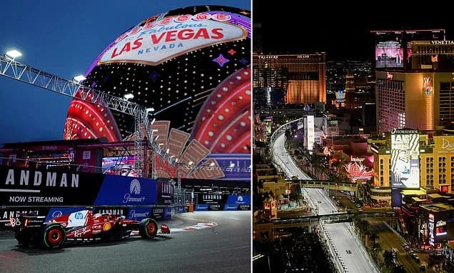 Formula 1 bets big on Las Vegas! Huge new 10-year extension will keep the sport in Sin City until 20