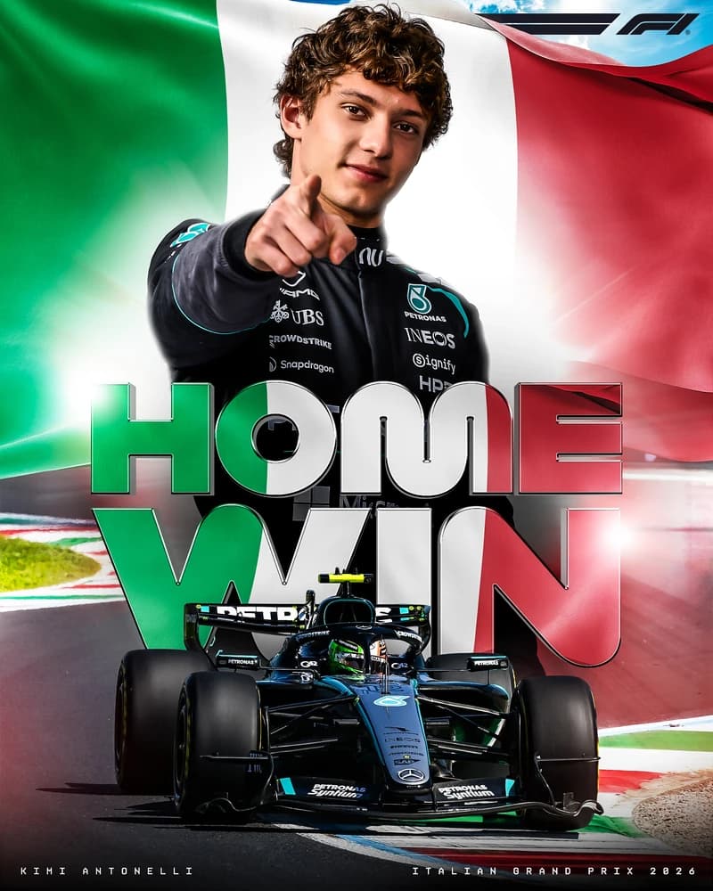 Formula 1: Evoluţie de senzaţie a lui Kimi Antonelli la Monza. Plecat de pe locul 19, italianul a câ