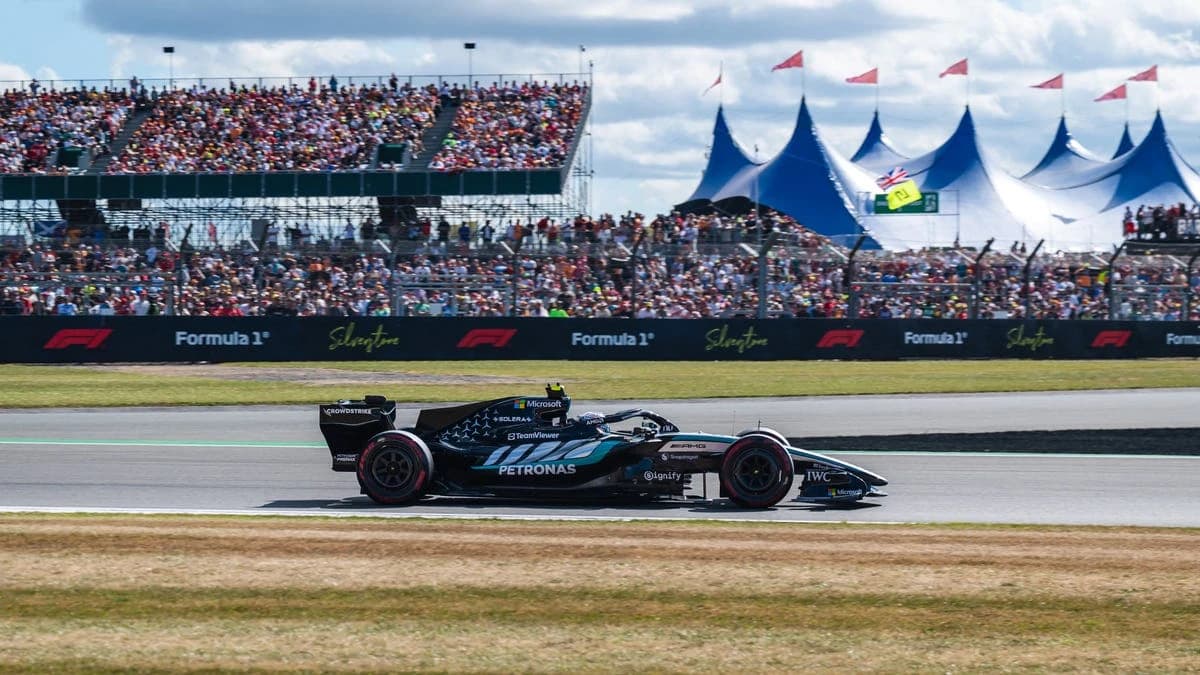 Formula 1 starting lineup for race at Silverstone in July 2026