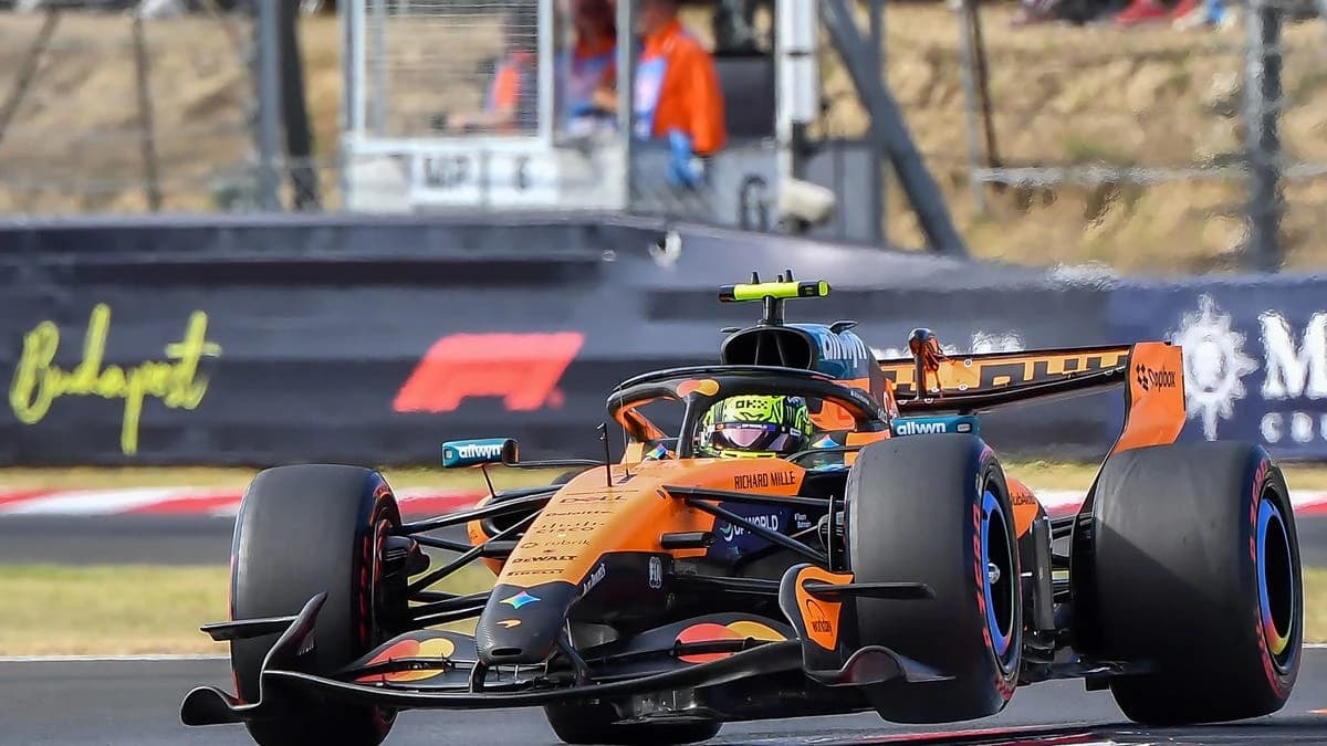 Formula 1 starting lineup for race in Hungary in July 2026