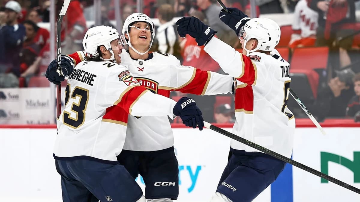 Forsling scores OT winner with 4.3 seconds left, Panthers spoil Hurricanes’ banner raising