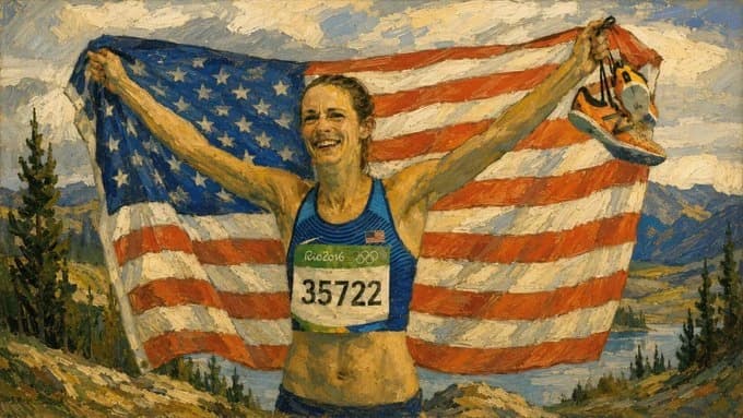 Fosta medaliată olimpică Jenny Simpson, internată în spital după ce a leşinat în timpul unei competi
