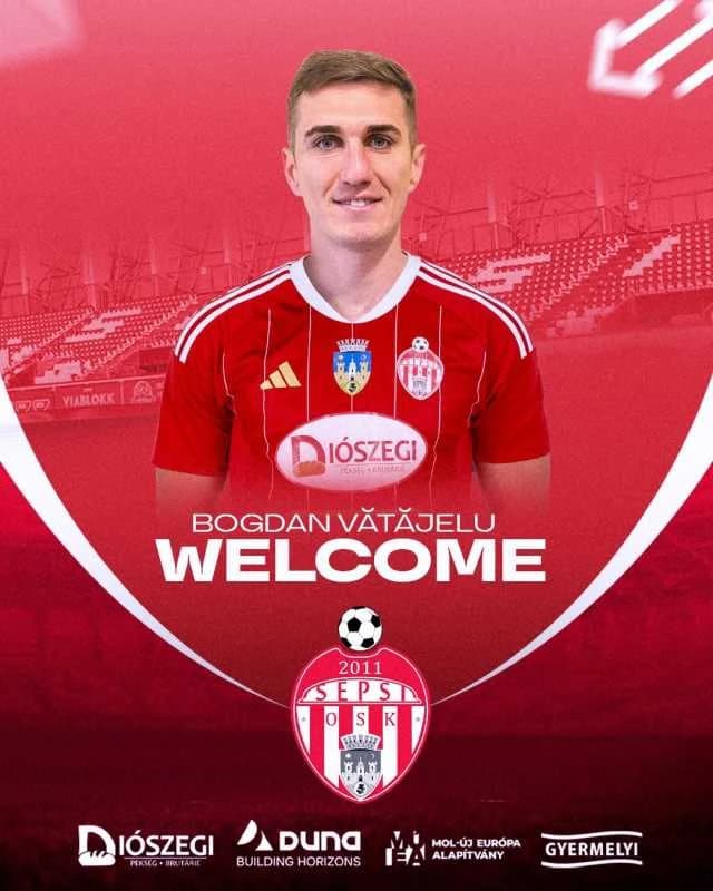 Fotbal: Bogdan Vătăjelu a semnat pentru Sepsi OSK