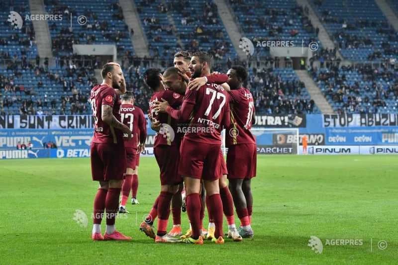 Fotbal: CFR Cluj a câștigat derby-ul cu Universitatea Cluj (1-0), în play-off-ul Superligii