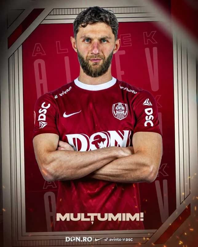 Fotbal: CFR Cluj a reziliat contractul cu atacantul Alibek Aliev